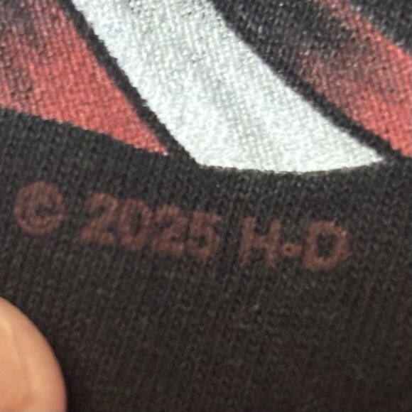 Harley Davidson T shirt Men 2XL Eagle USA Flag Huntington Beach Made in USA 2025 - Picture 4 of 12